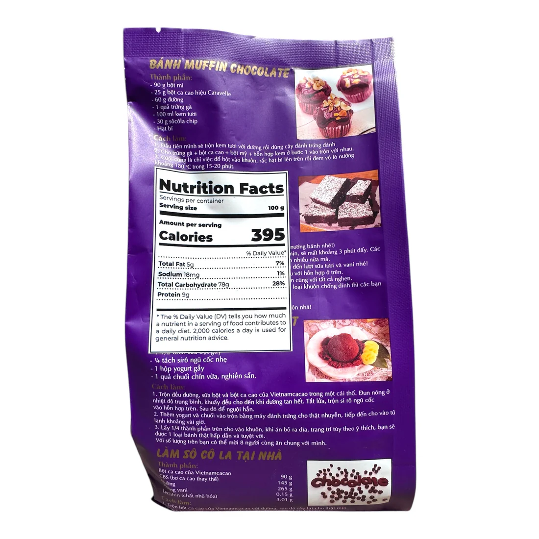 Caravelle Pure Cocoa Powder (Sugar-Free) - Ảnh 3
