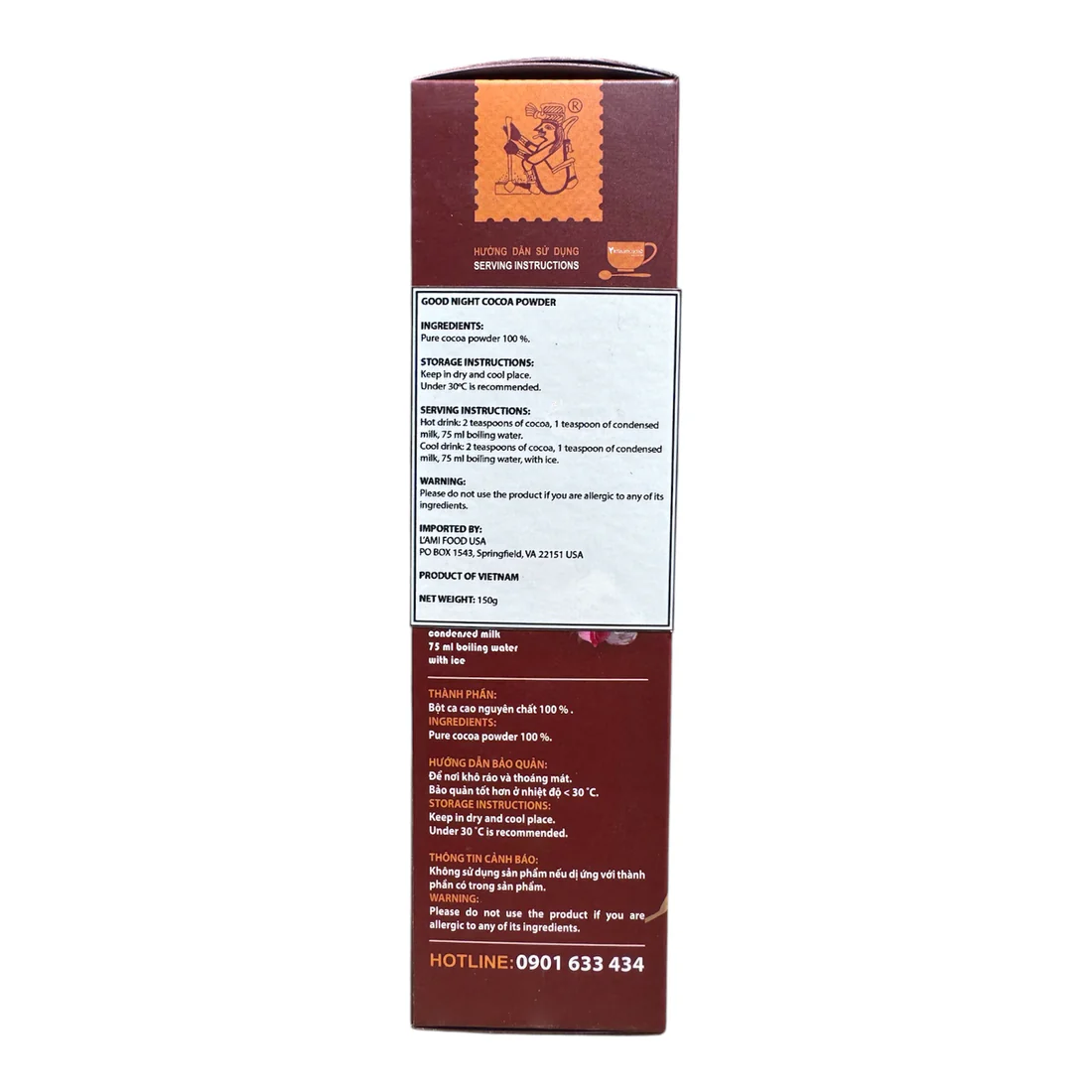 Good Night Cocoa Powder (Natural Flavor) - Ảnh 3