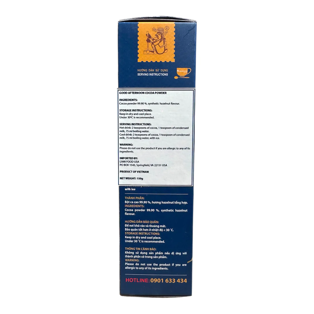 Good Afternoon Cocoa Powder (Hazelnut Flavor) - Ảnh 3